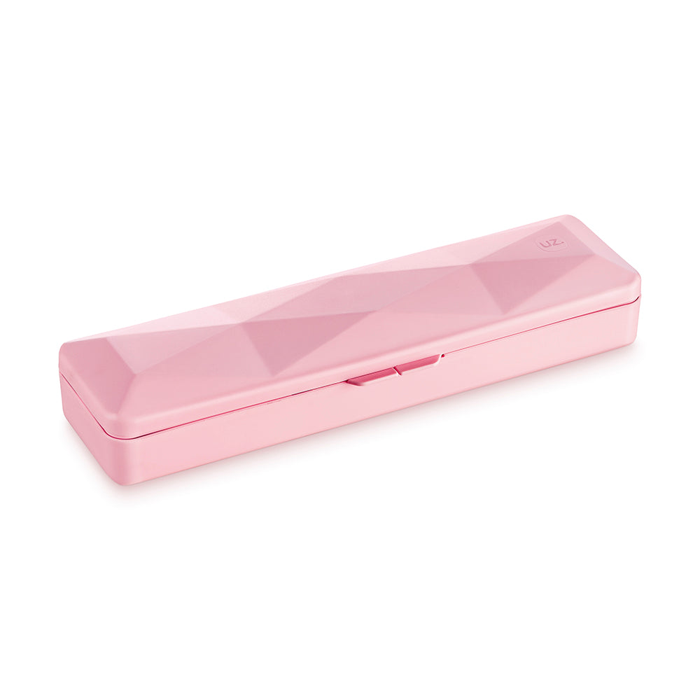 Estojo Multiuso 22,6cm X 6,8cm Rosa UZ