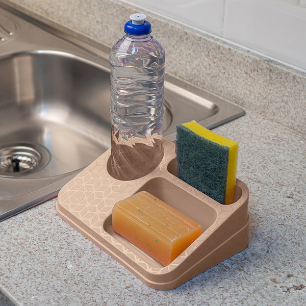 Organizador de Pia Premium Capuccino UZ - ambiente