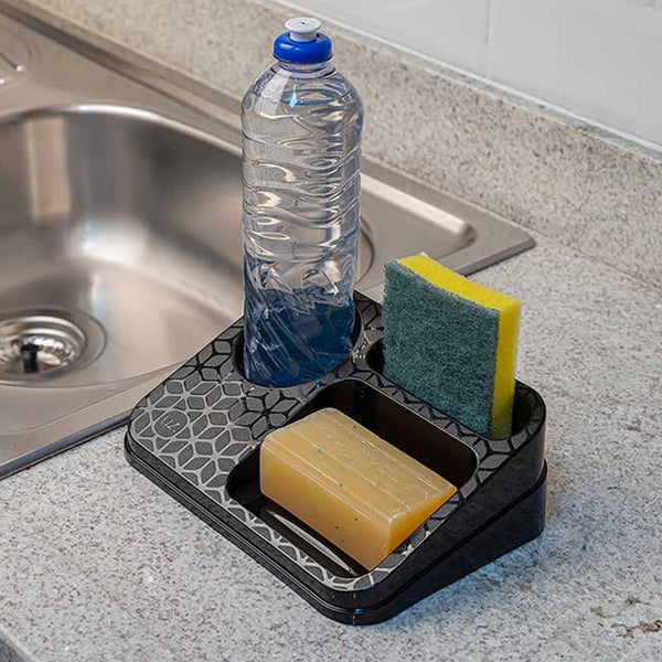 Organizador de Pia Premium Preto UZ - ambiente