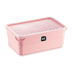 Pote Multiuso 1 Litro Rosa UZ - fundo branco