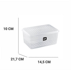 Pote Multiuso 2 Litros Transparente UZ - medidas