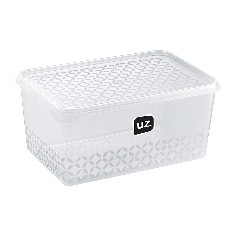 Pote Multiuso 3 Litros Transparente UZ - fundo branco