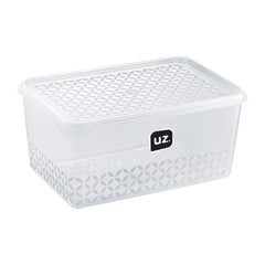 Pote Multiuso 3 Litros Transparente UZ - fundo branco