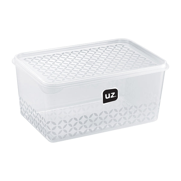 Pote Multiuso 3 Litros Transparente UZ - fundo branco