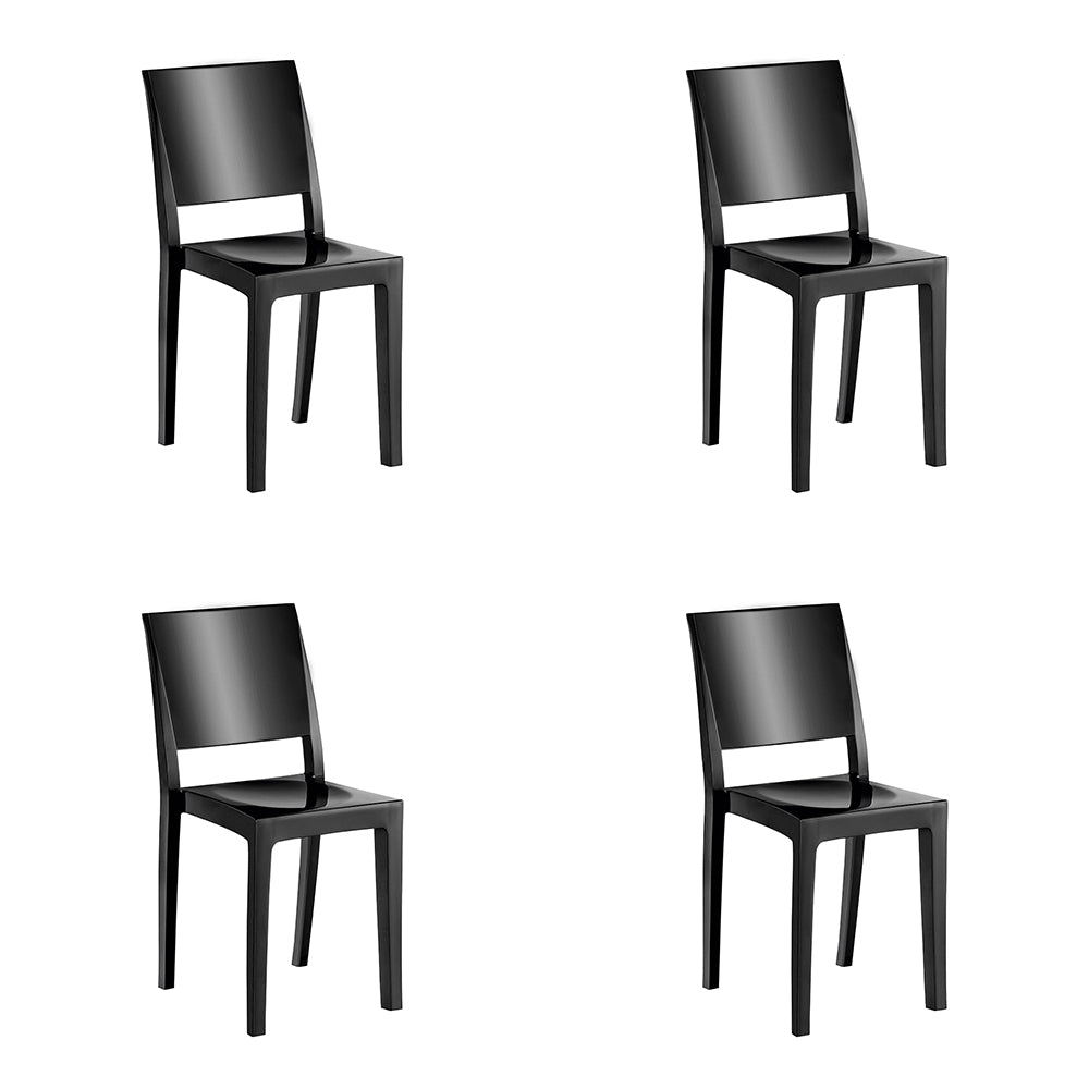 4 Cadeiras Hydra Plus Preto UZ