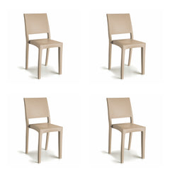 4 Cadeiras Hydra Plus Capuccino UZ