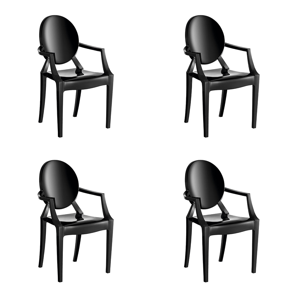 4 Cadeiras Wind Plus Preto UZ