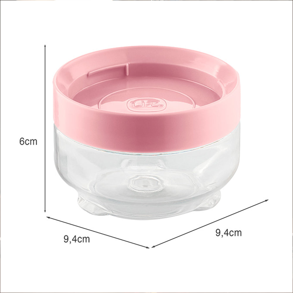 Organizador Conecta 300ml Rosa UZ - medidas