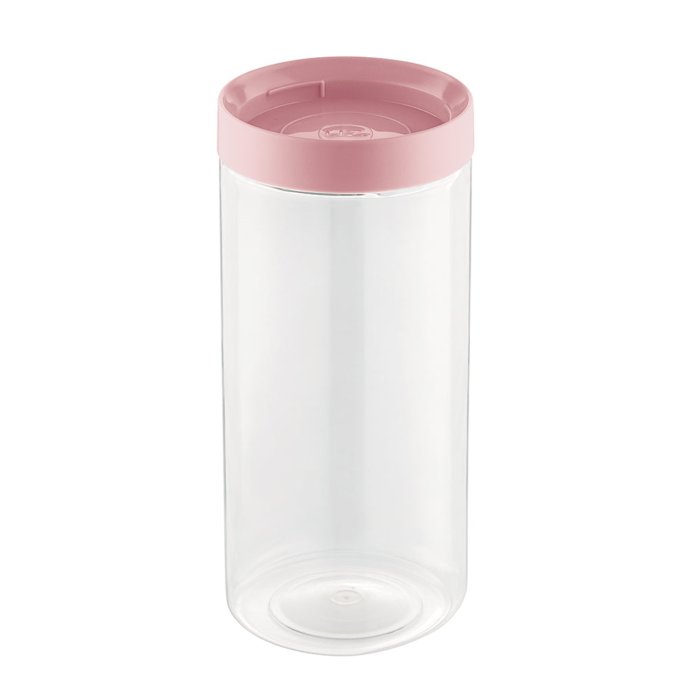 Organizador Conecta 1,2 Litros Rosa UZ - fundo branco