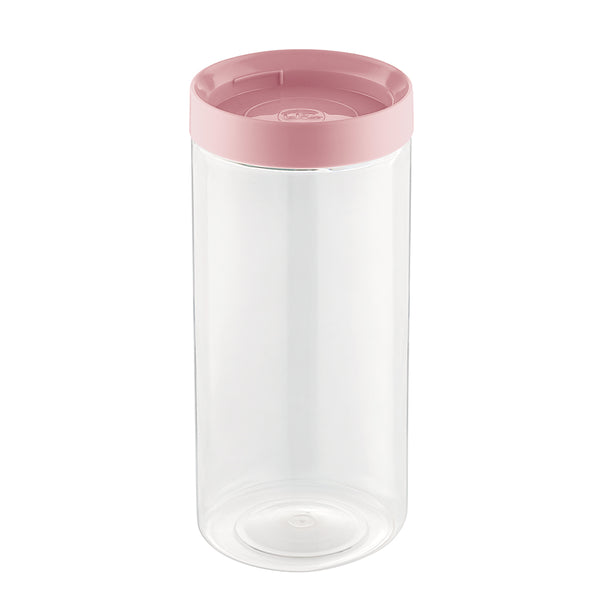 Organizador Conecta 1,2 Litros Rosa UZ - fundo branco