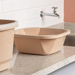 Bacia Slim 8,5 Litros Capuccino UZ - ambiente