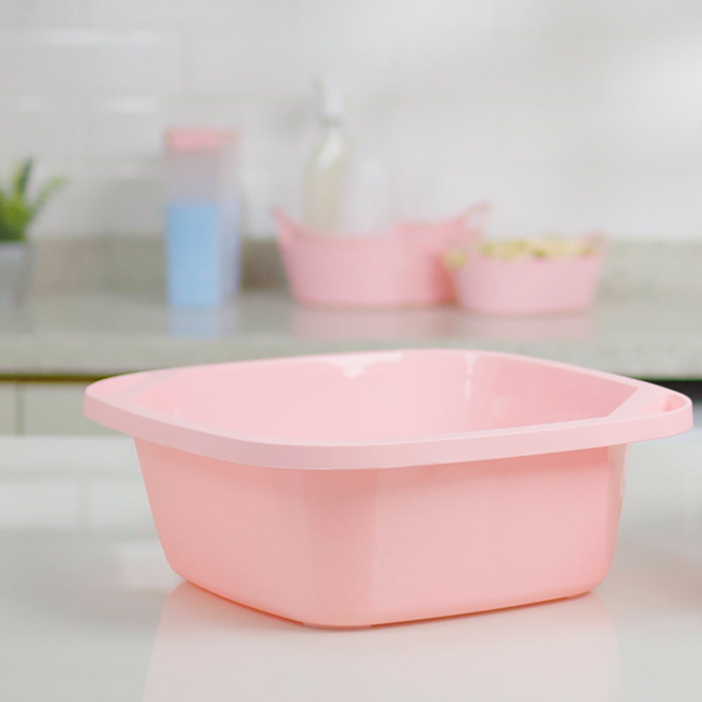 Bacia Slim 8,5 Litros Rosa UZ - ambientada