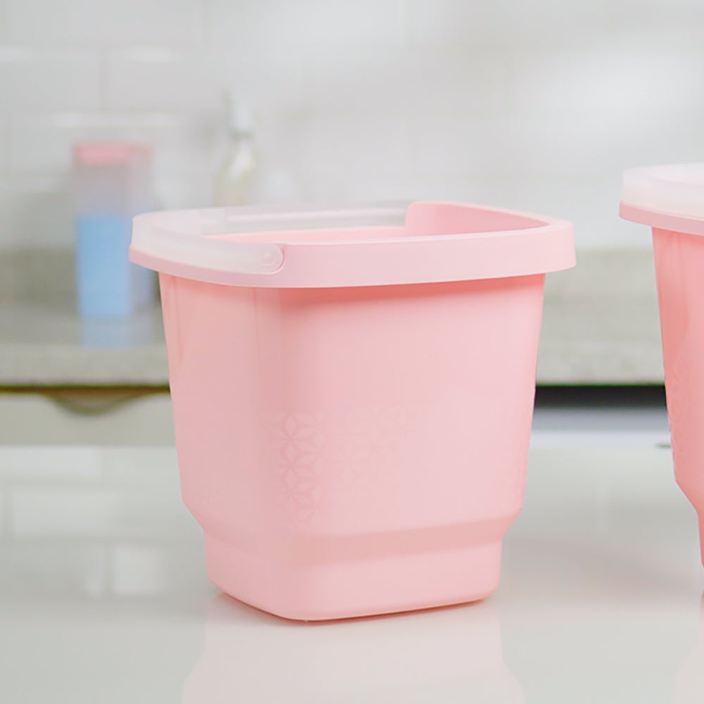 Balde Slim com Alça 8,5 Litros Rosa UZ
