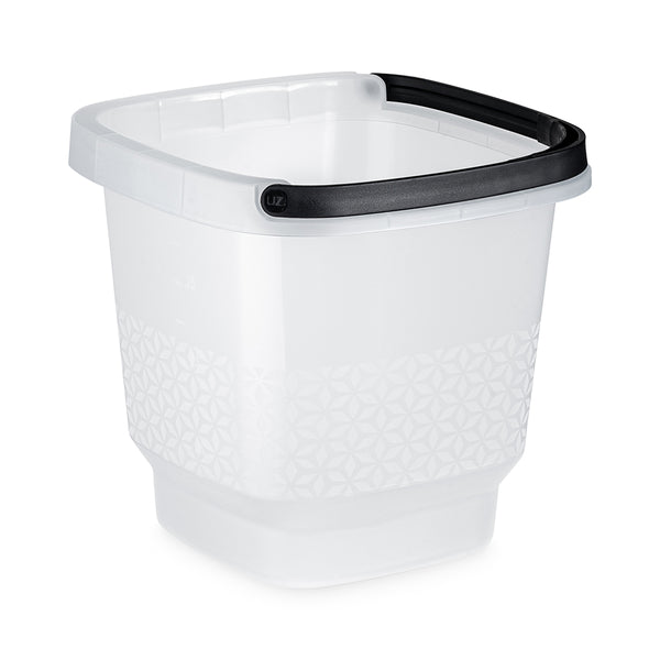 Balde Slim com Alça 8,5 Litros Transparente UZ