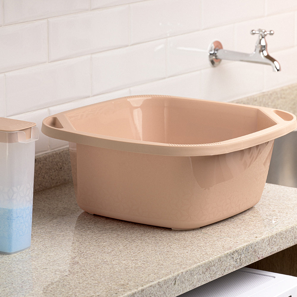 Bacia Slim 14 Litros Capuccino UZ - ambiente