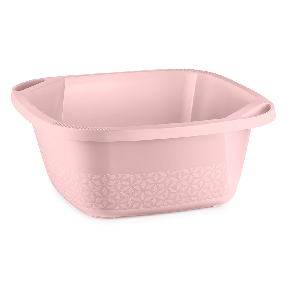 Bacia Slim 14 Litros Rosa UZ - fundo branco