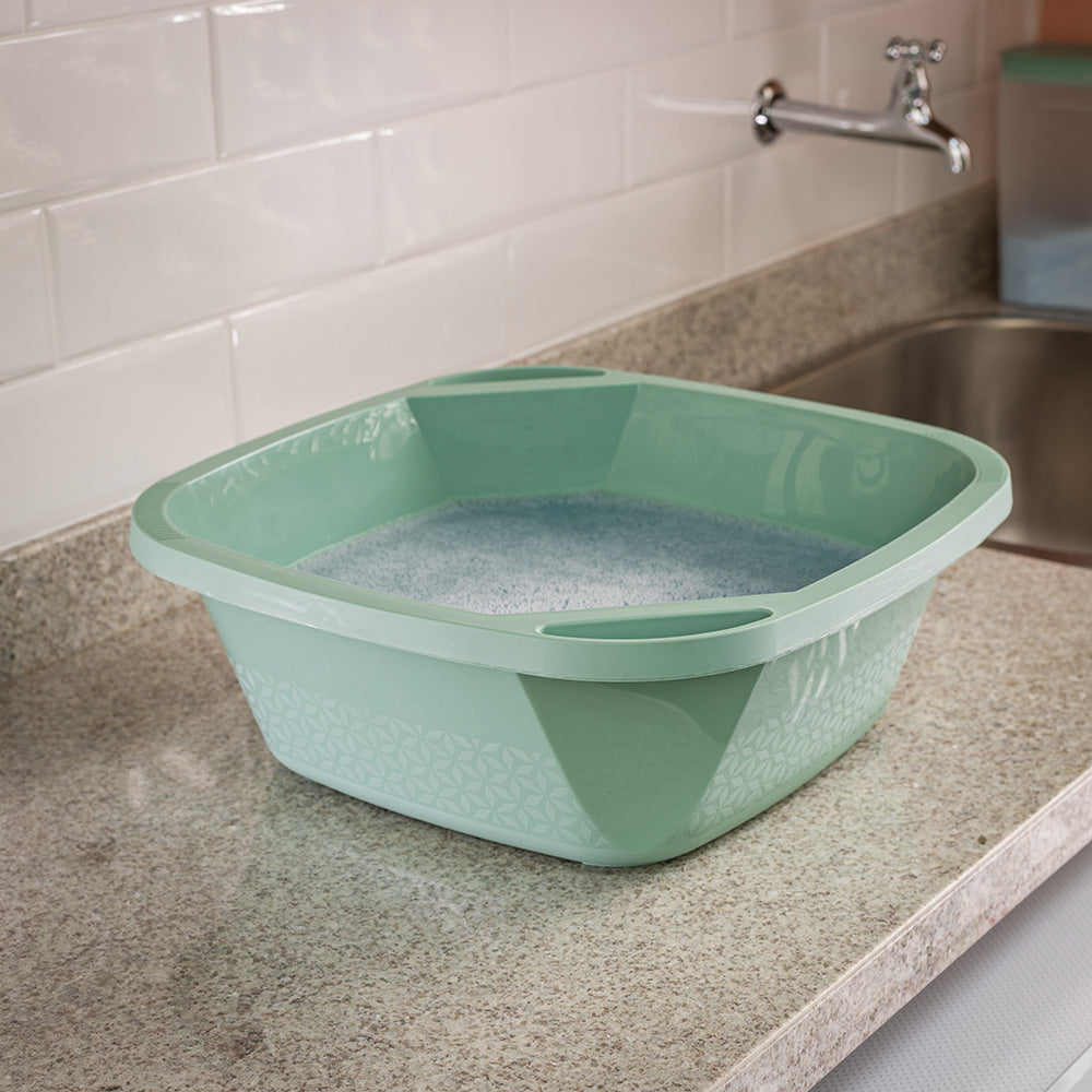 Bacia Slim 14 Litros Verde Menta UZ - ambiente