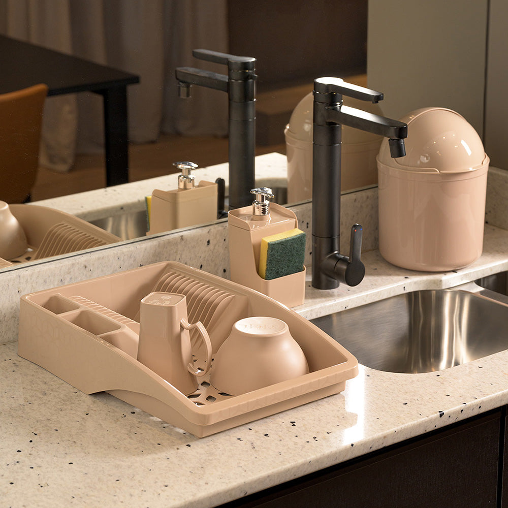Escorredor de Louça Slim Capuccino UZ - ambiente