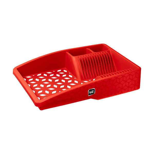 Escorredor de Louça Slim Vermelho UZ
