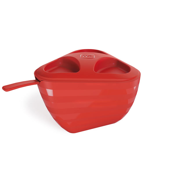 Farinheiro Slim 14,1cm X 14,2cm Vermelho UZ