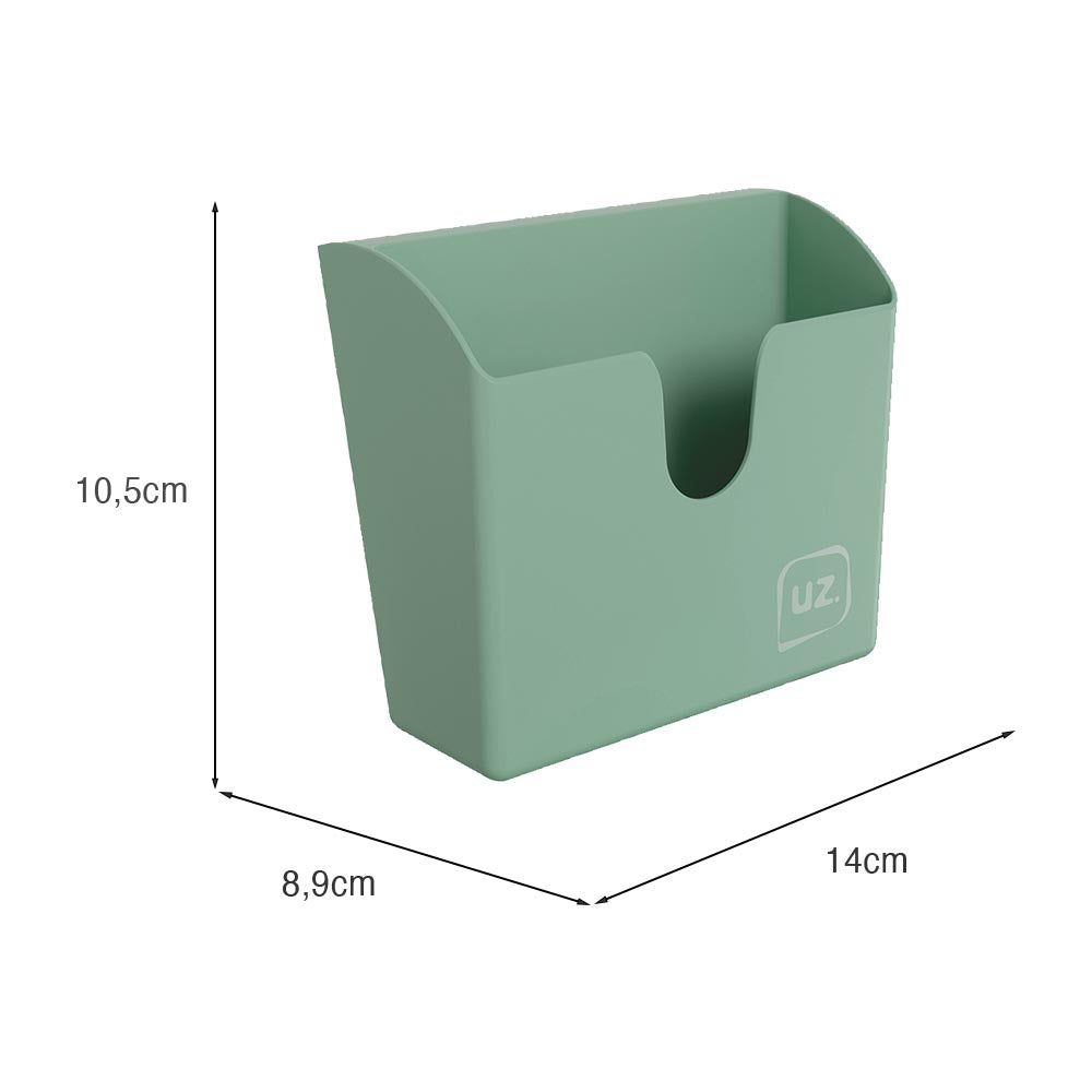 Porta Guardanapos Slim 14cm X 8,9cm Verde Menta UZ