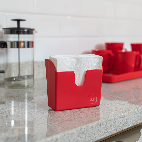 Porta Guardanapos Slim 14cm X 8,9cm Vermelho UZ