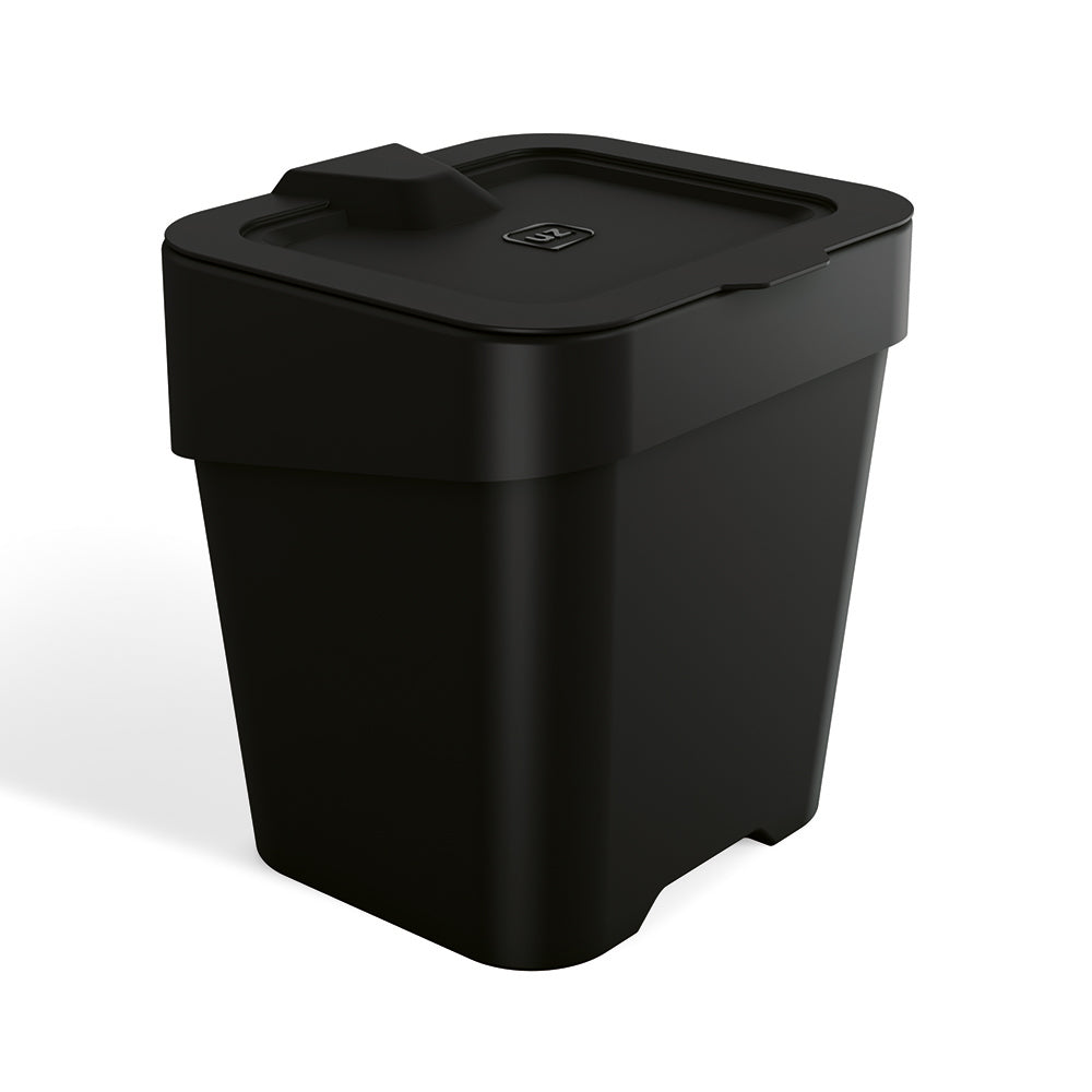 Lixeira de Pia Slim 2,5 Litros Preto UZ
