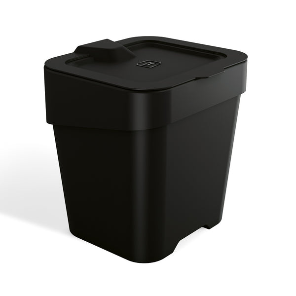 Lixeira de Pia Slim 2,5 Litros Preto UZ