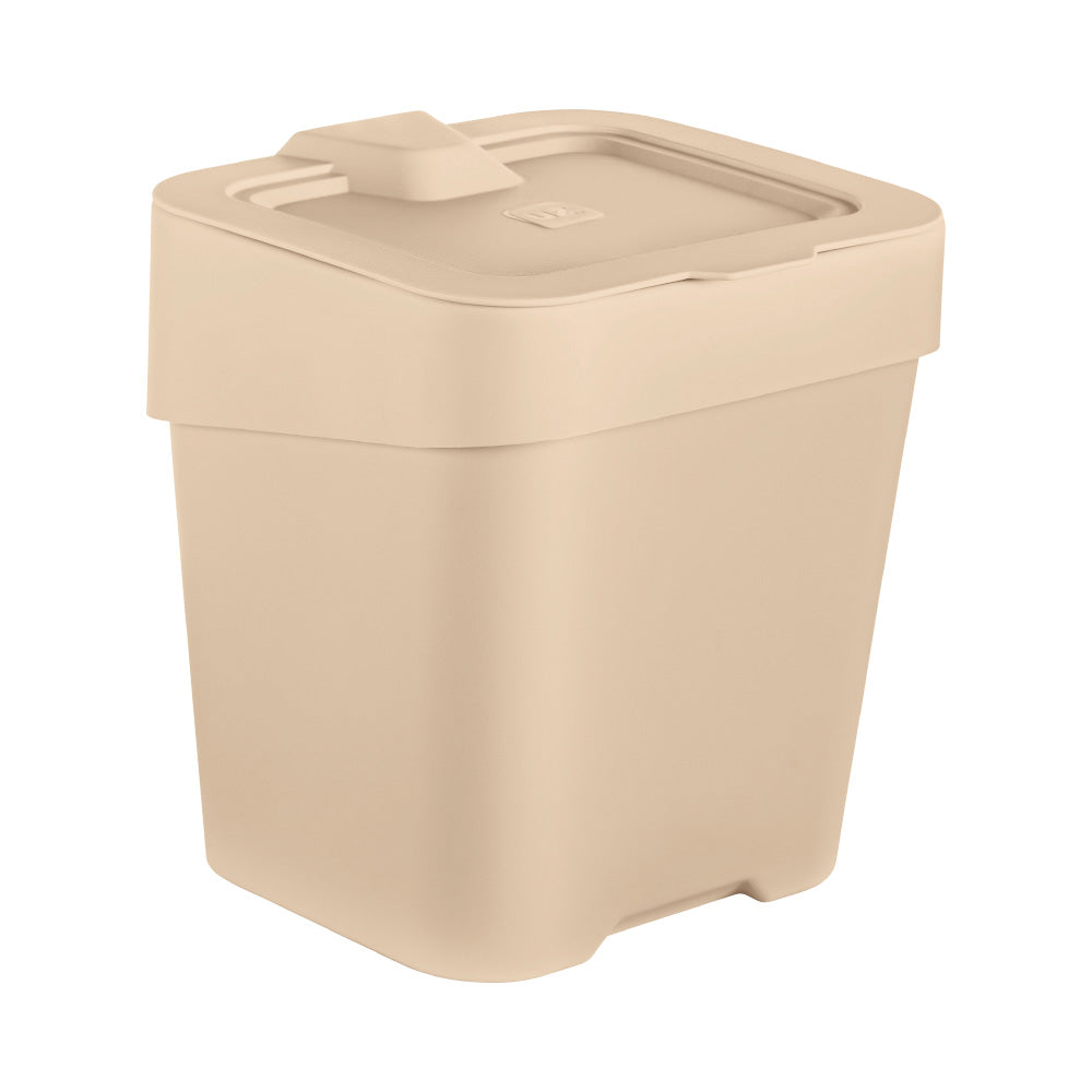 Lixeira de Pia Slim 2,5 Litros Capuccino UZ
