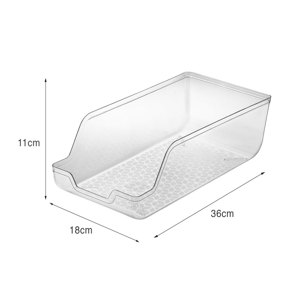 Porta Latas Transparente UZ - medidas