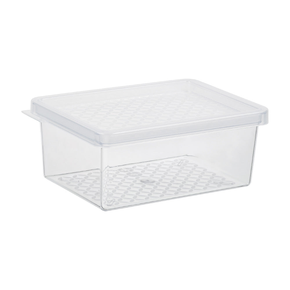 Organizador Multiuso P 600ml Transparente UZ - fundo branco