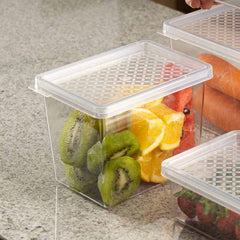 Organizador Multiuso M 1,3 Litros Transparente UZ - ambientada
