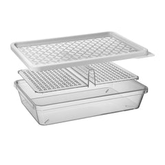 Organizador de Frios Transparente UZ - detalhe
