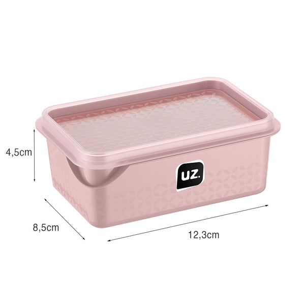 Pote Multiuso 250ml Rosa UZ - medidas