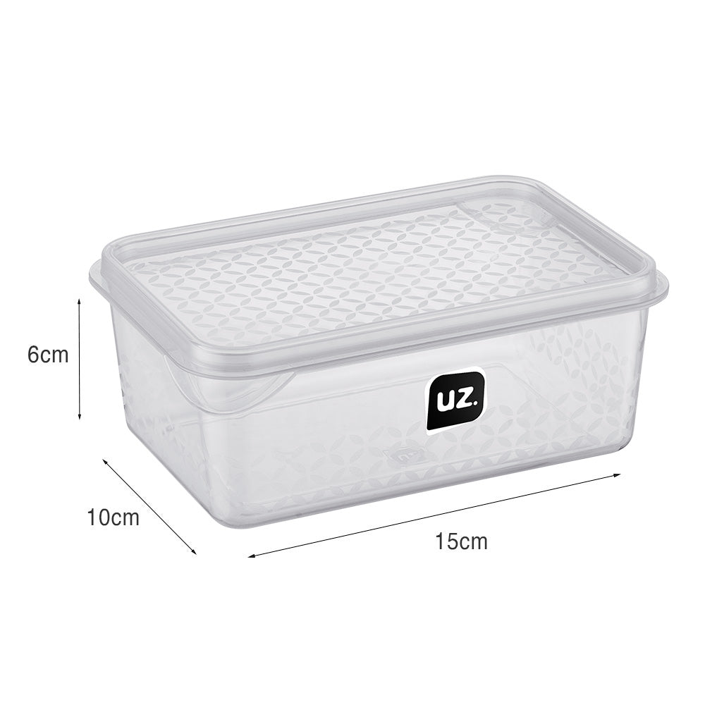 Pote Multiuso 500ml Transparente UZ - medidas