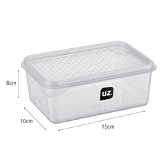 Pote Multiuso 500ml Transparente UZ - medidas