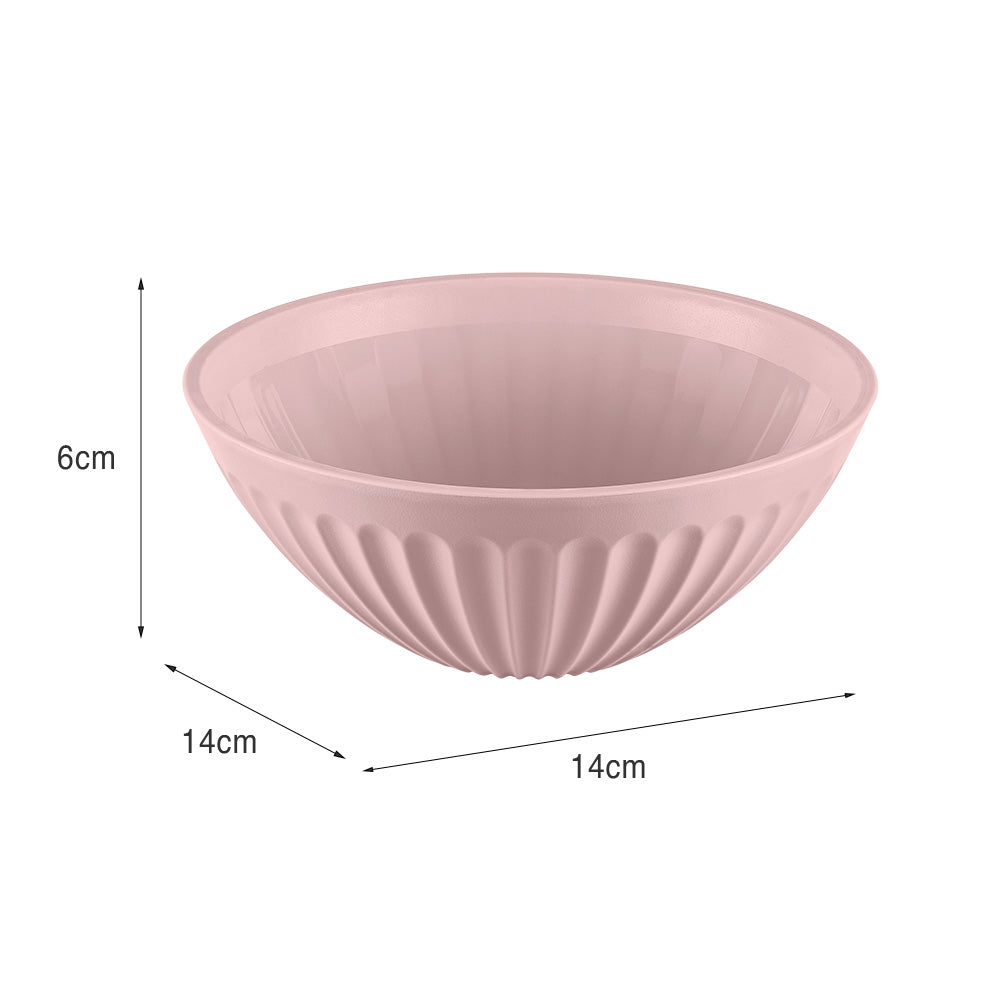 Cumbuca de Plástico 400ml Rosa UZ - medidas