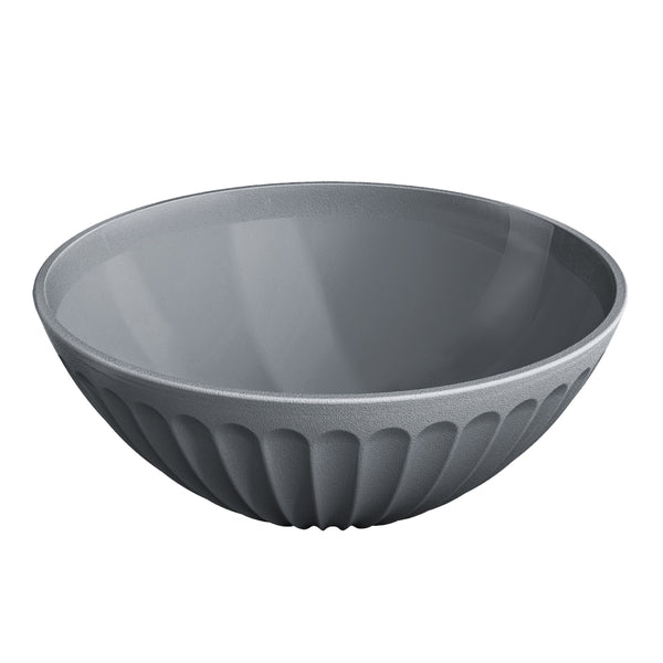 Saladeira de Plástico 1 Litro Cinza UZ