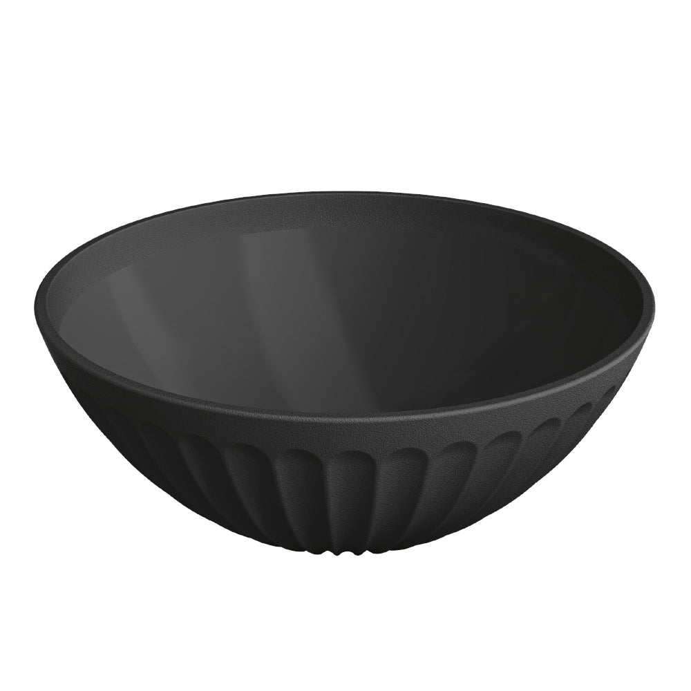 Saladeira de Plástico 1 Litro Preto UZ