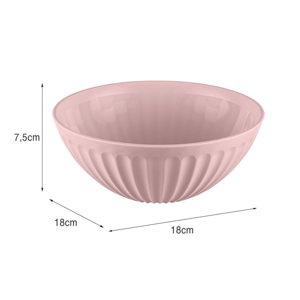 Saladeira de Plástico 1 Litro Rosa UZ - medidas