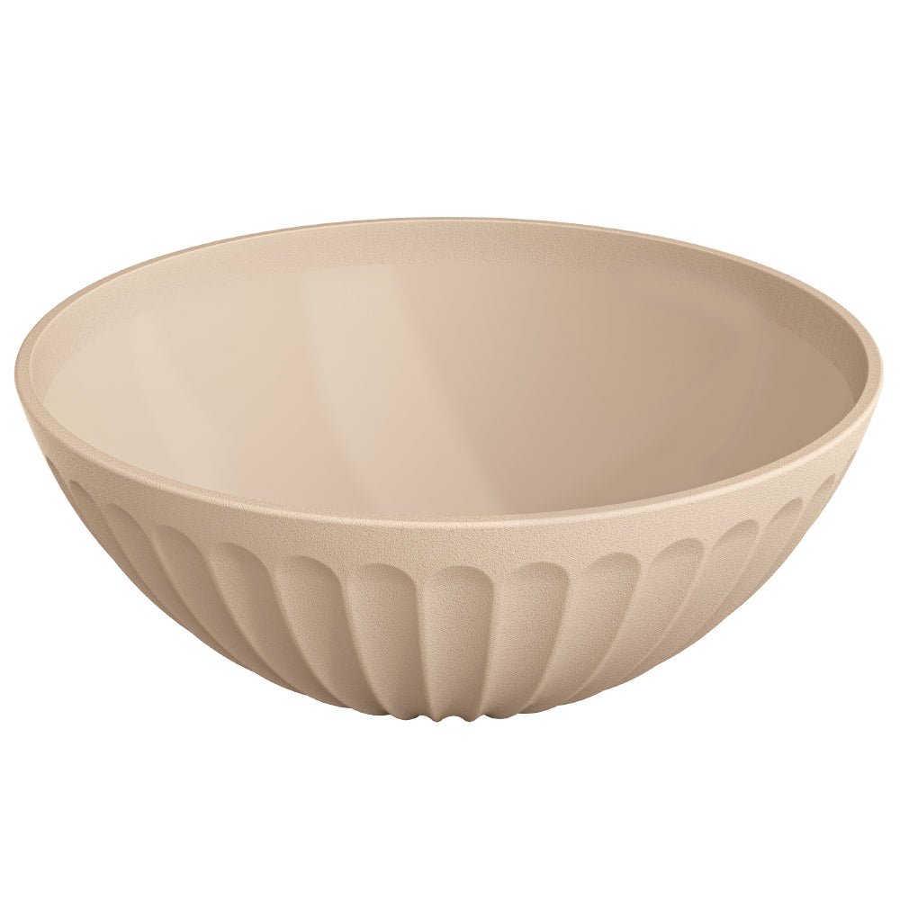 Saladeira de Plástico 1,5 Litros Capuccino UZ