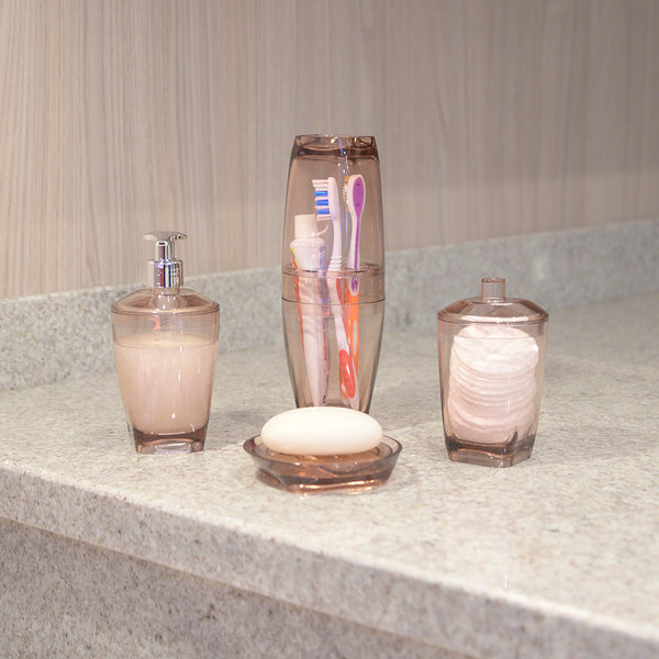 Porta Algodão Premium Rosa UZ - ambiente