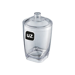 Porta Algodão Premium Transparente UZ