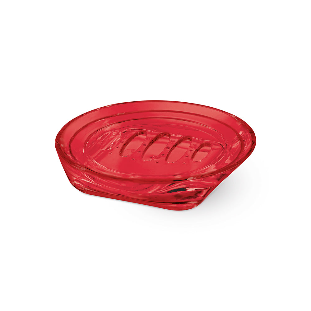 Saboneteira Premium Translúcido Vermelho UZ