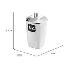 Porta-Algodão Premium Branco Matte UZ - medidas