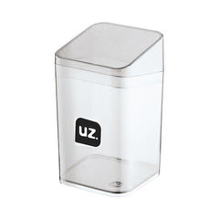 Porta Algodão Slim Transparente Translúcido UZ