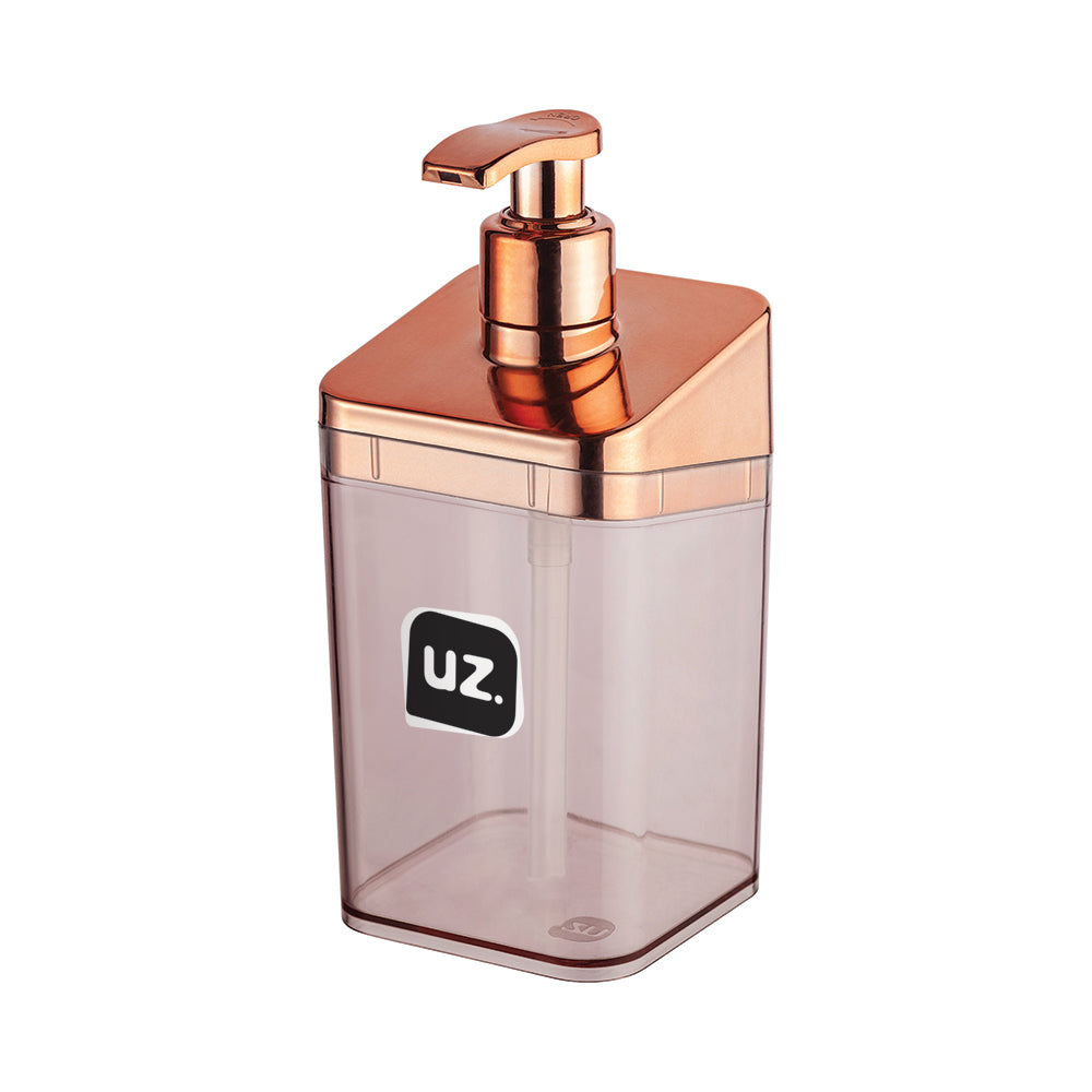Porta Sabonete Slim Metalizado Rose UZ