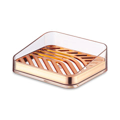 Saboneteira Slim Metalizado Rose UZ