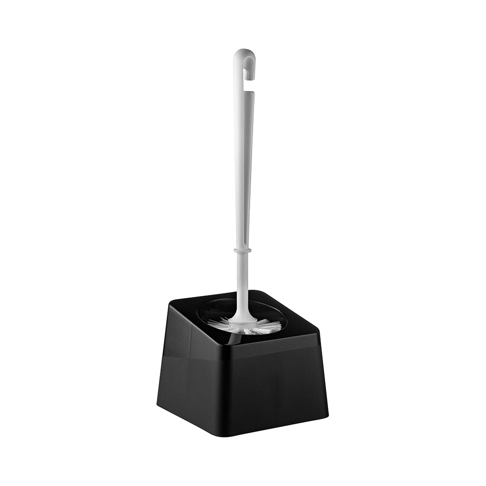 Suporte com Escova Sanitária Slim Preto UZ
