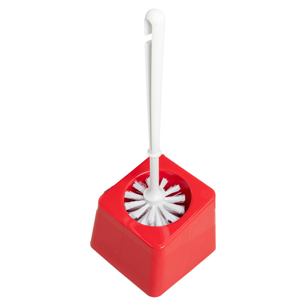 Suporte com Escova Sanitária Slim Vermelho UZ